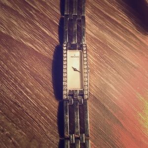 Movado watch with svarworski /diamond accent